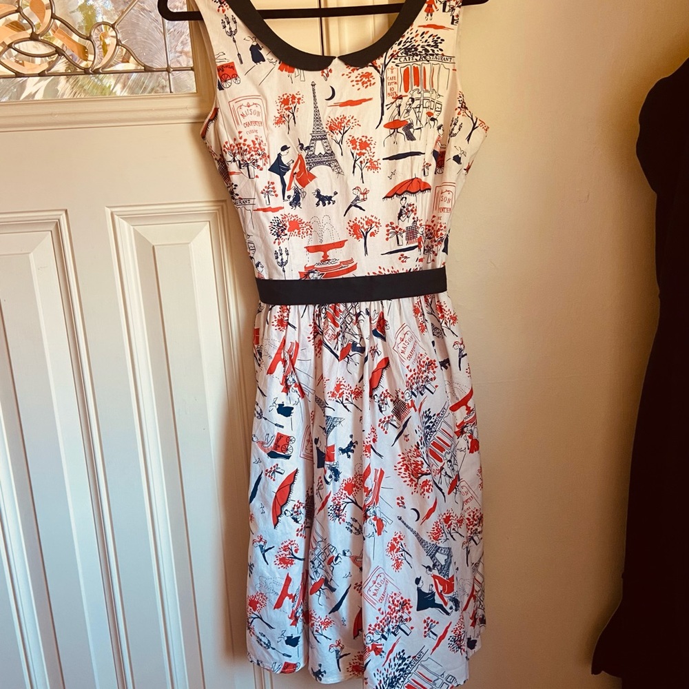 Retrolicious Oui Paris dress, L